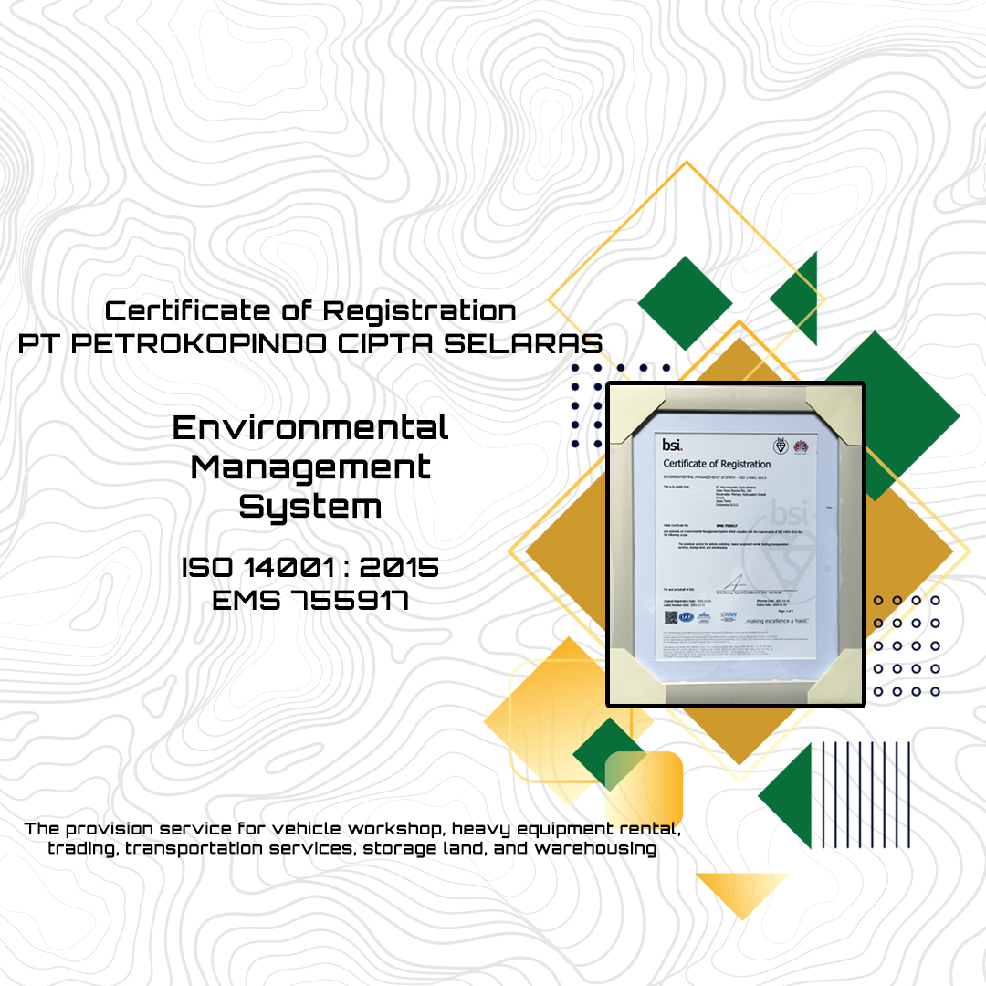 Sertifikat ISO EMS 755917 petrokopindo