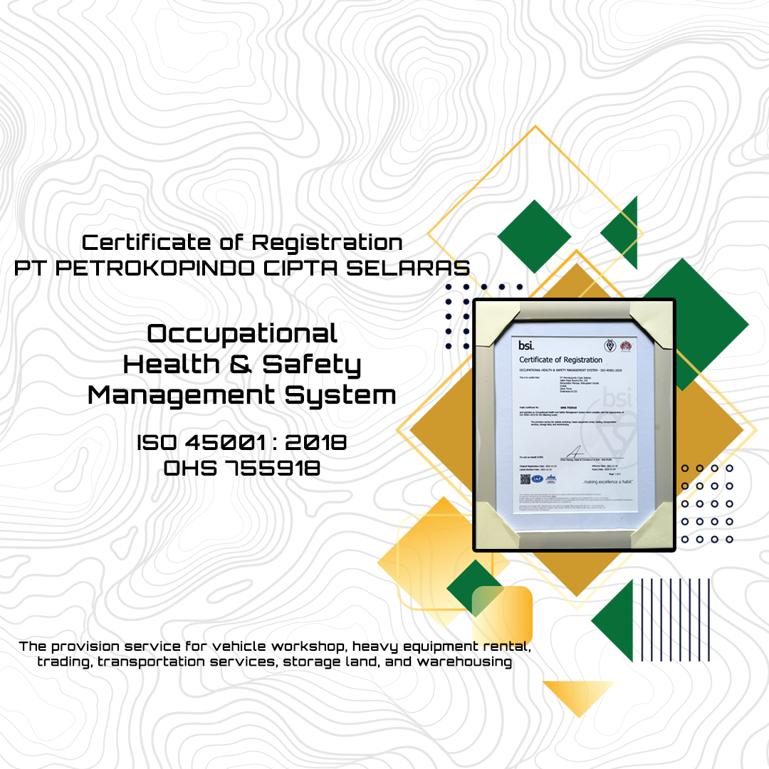 Sertifikat ISO OHS 755918 petrokopindo