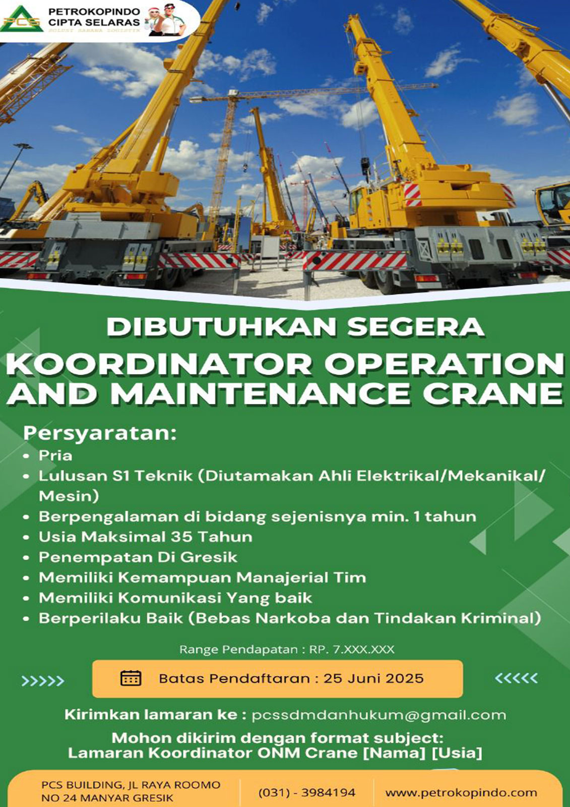karir-koordinator-crane-petrokopindo