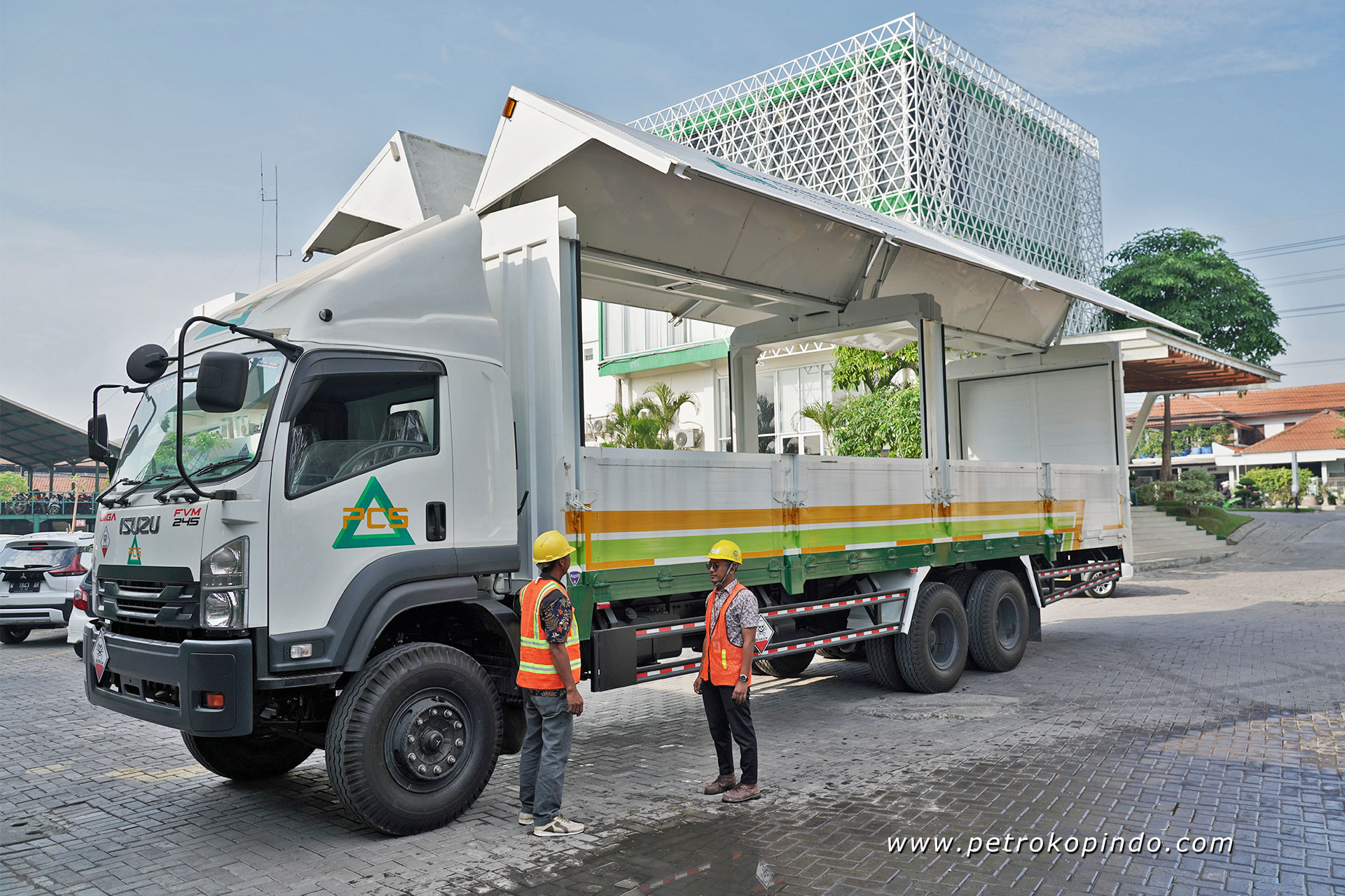 Angkutan limbah B3 untuk kebutuhan proyek industri